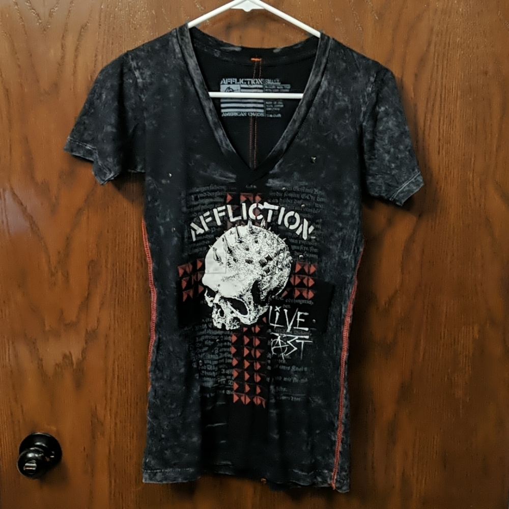 Affliction Skull Shirt